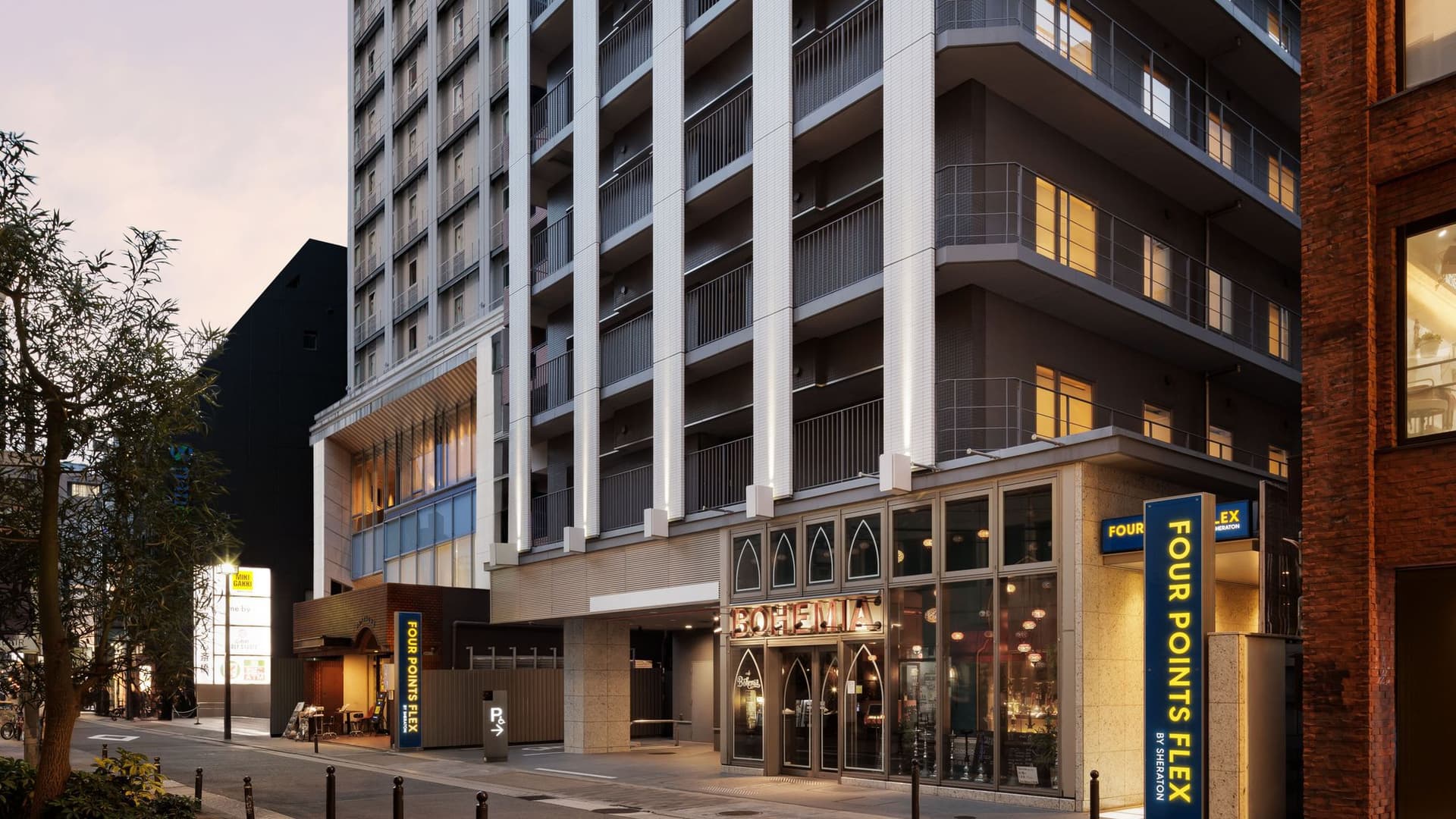 フォーポイント　フレックス　ｂｙ　シェラトン　大阪心斎橋