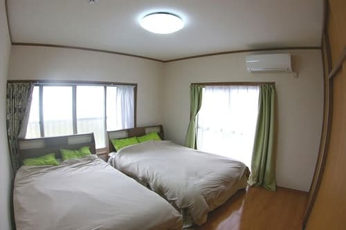 6長期出張で自炊可能、格安、最寄りにコウノトリの飼育場、埼玉古墳群、花き市場、埼玉県防災センタ/民泊