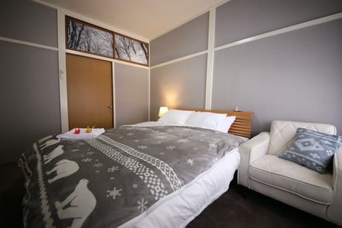 ☆おしゃれロッジ１９名まで！ペットＯＫ！スキーのまま出入で大自然の中で楽しめる一棟貸切　＾