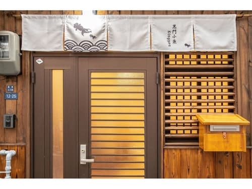 大阪黒門市場　小魚／民泊