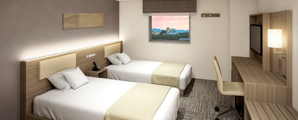 アンドコンフィホテル熊本城ビュー 2