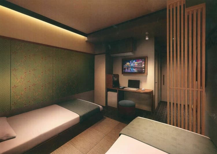 ウェリナホテル　心斎橋　和ＮＡＧＯＭＩ 2