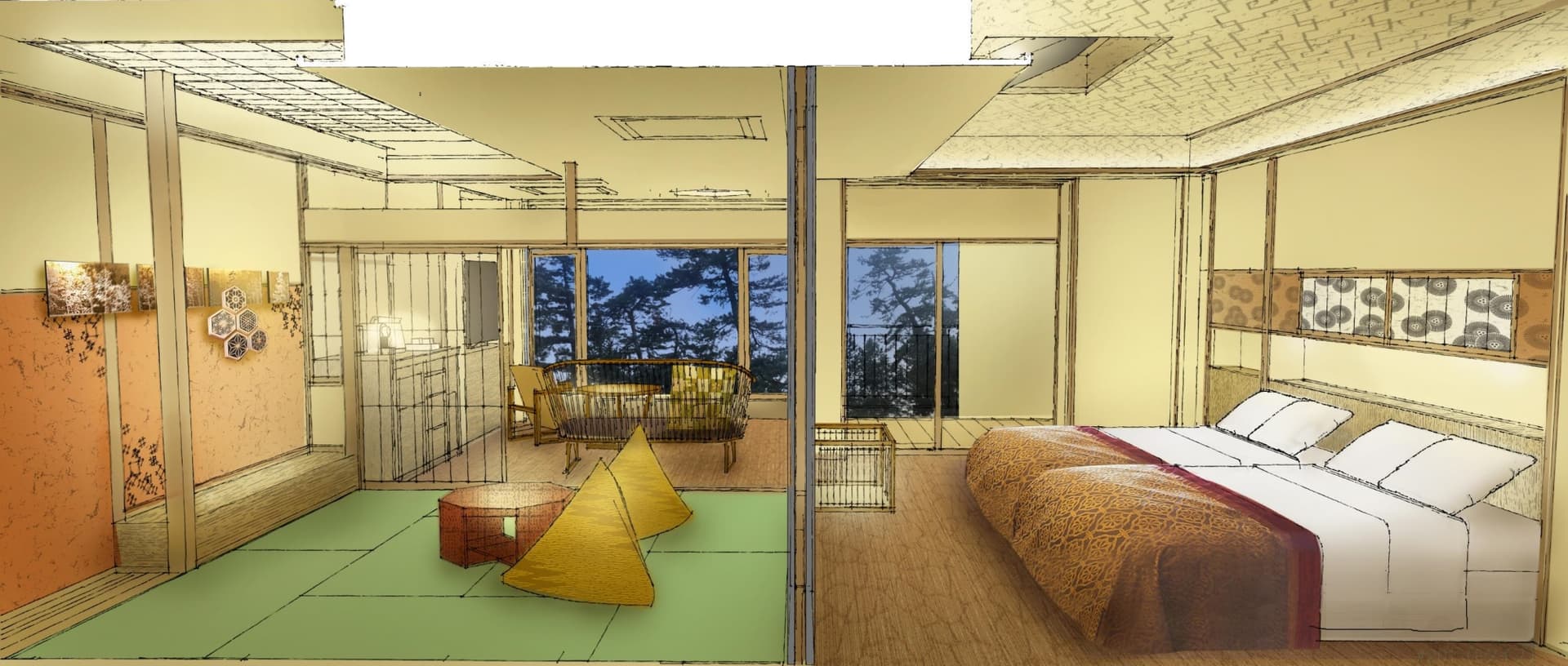 愛犬と泊まる湖畔の温泉リゾート　びわ湖松の浦別邸 2