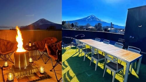 ヴィラ山間堂Ｐａｎｏｒａｍａ　ＢＢＱ　Ｂｏｎｆｉｒｅ　Ｆｕｊｉ　ｖｉｅｗ　Ａｎｎｏｖｉｌｌａｓ　＾