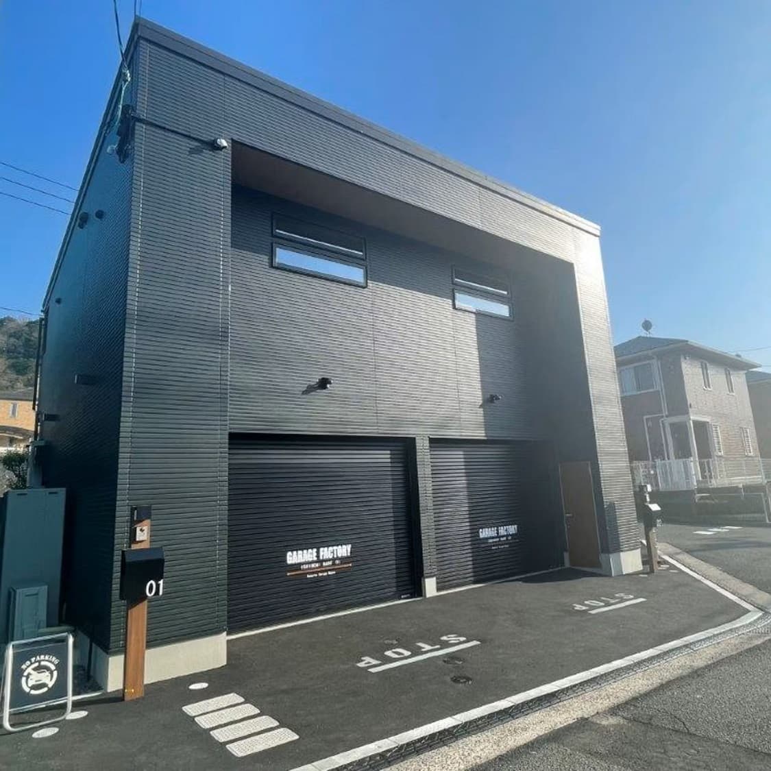 ガレージホテル石内ＢＡＳＥ　無人チェックインシステム導入／民泊