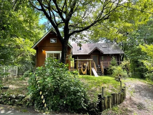 ログハウス《ワンちゃんｏｋ》　＾