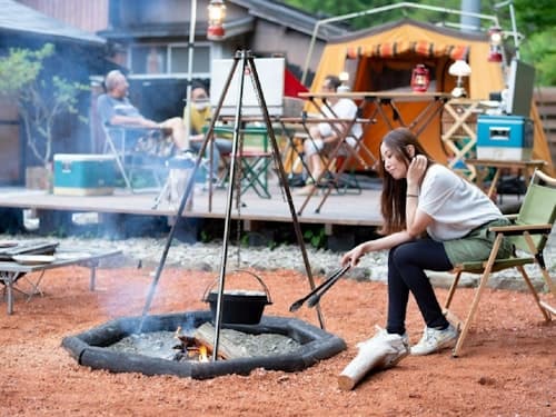 キャンプスタイルの宿やまがら　＾