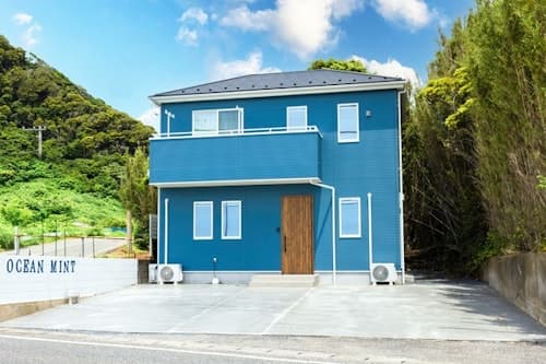 ocean kids mint 水平線を一望!南房総の最南端で海辺の時間を満喫する貸別荘 ^