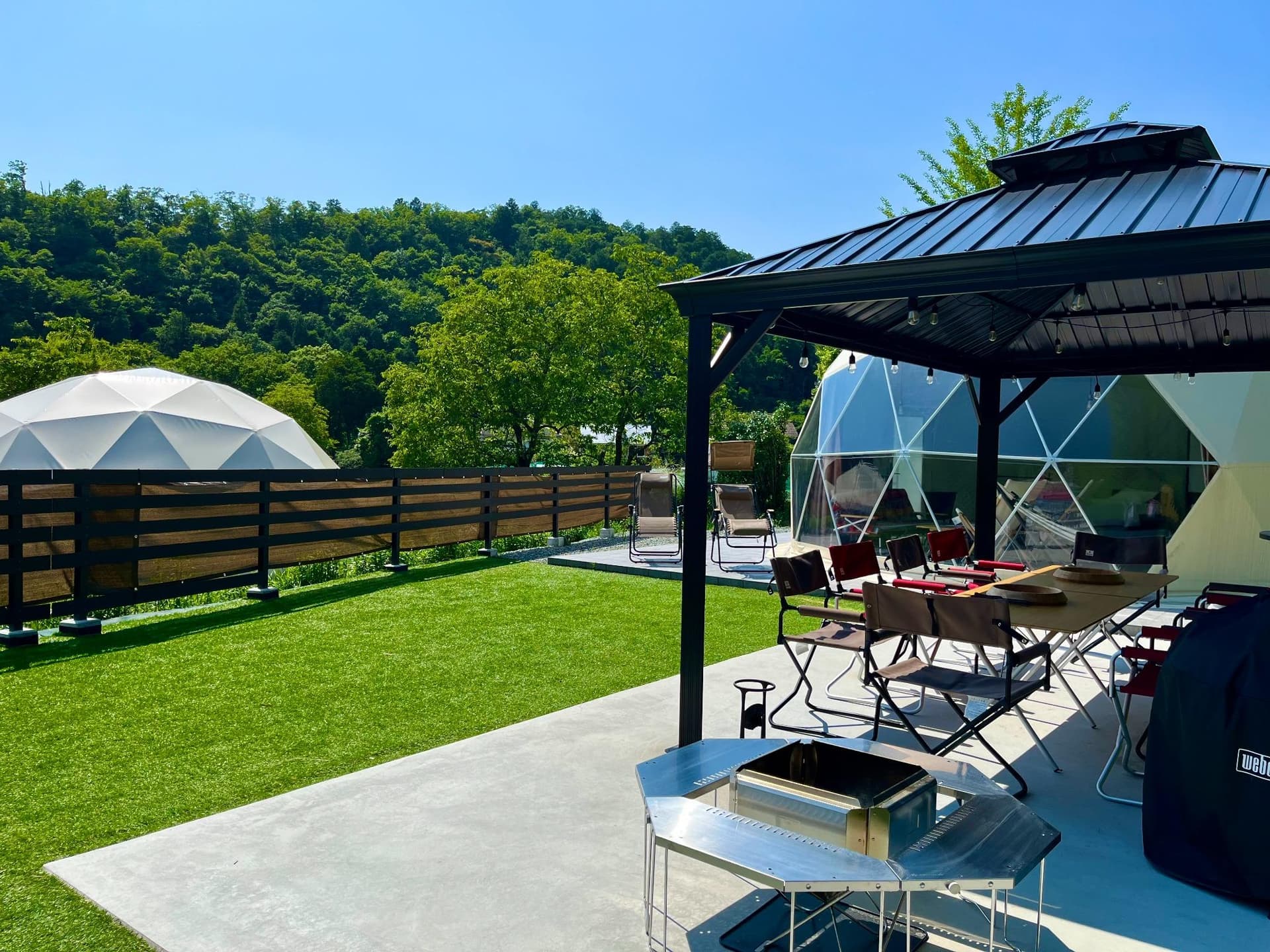 ＧＬＡＭＰＩＮＧ＆ＢＢＱ　ＶＩＬＬＡＧＥ焚き火テラス　＾