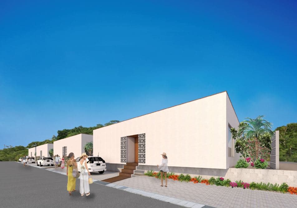 pool villa Sanrriott Okinawa Motobu