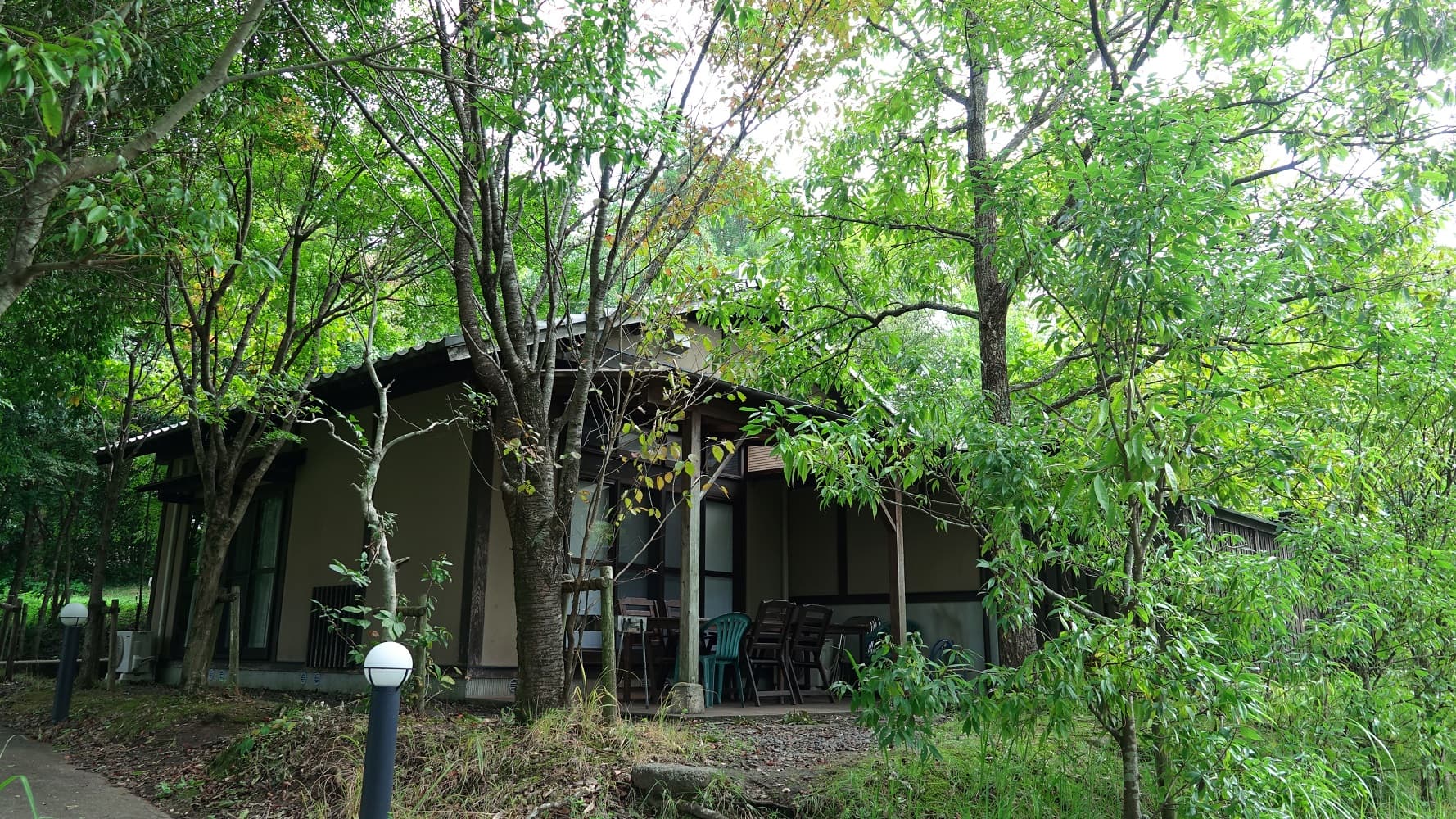 玖珠町農村都市交流施設　三日月の滝公園