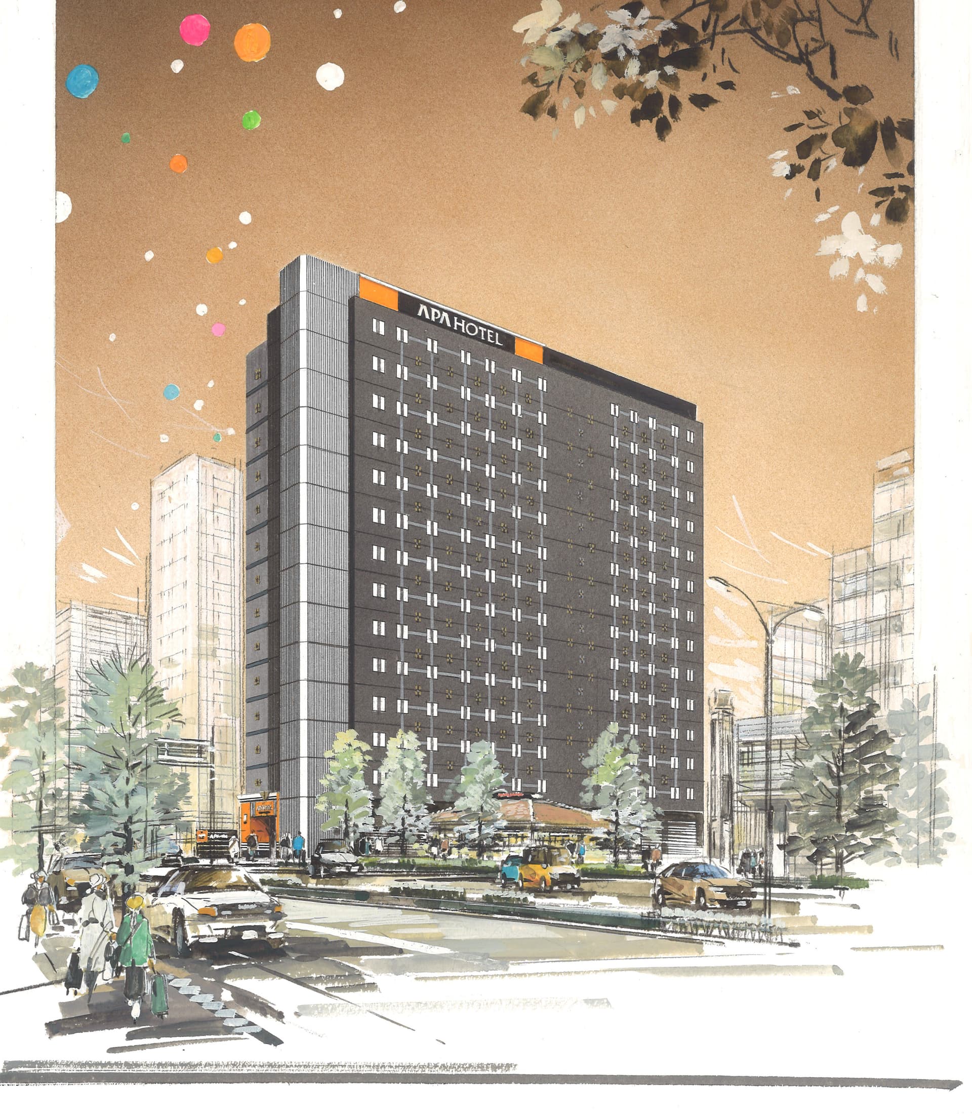 アパホテル〈高崎駅東口〉