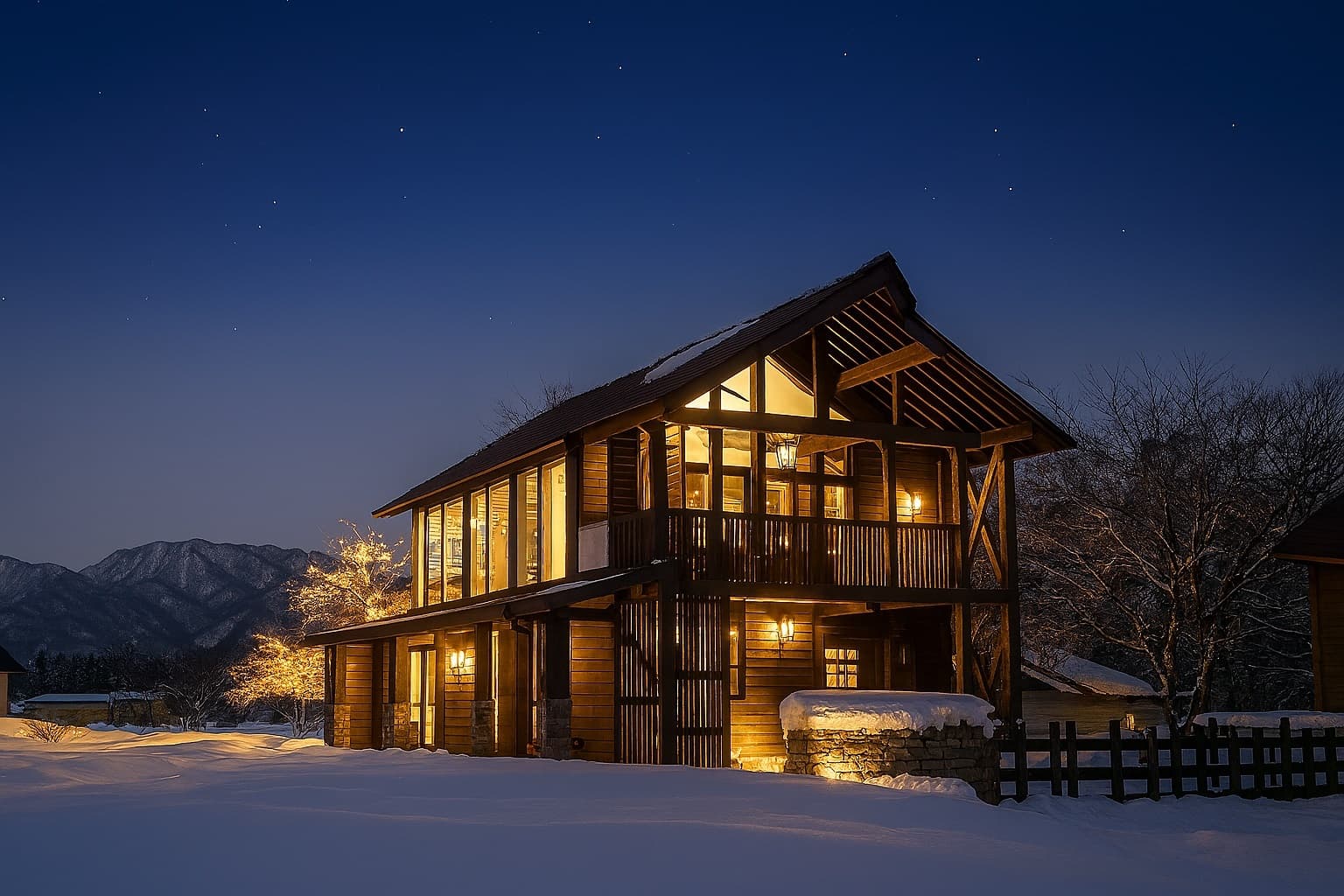 白馬　コテージ　チェスナッツ