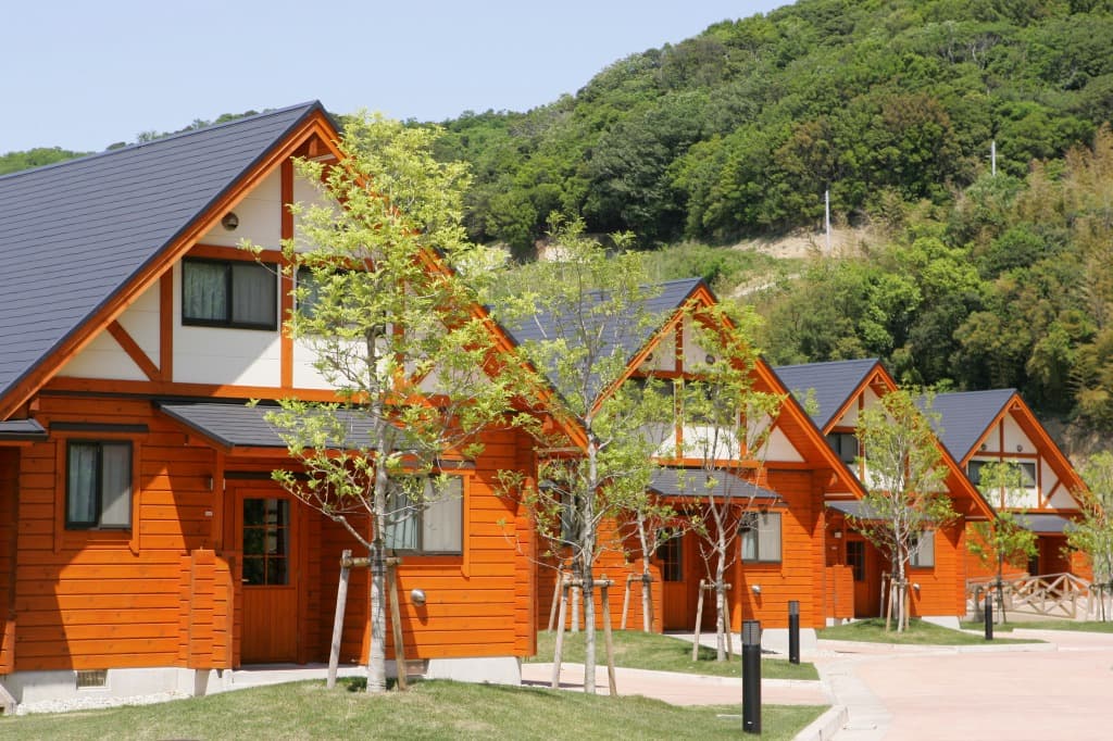 ウェルネスパーク五色　ログハウス　＜淡路島＞