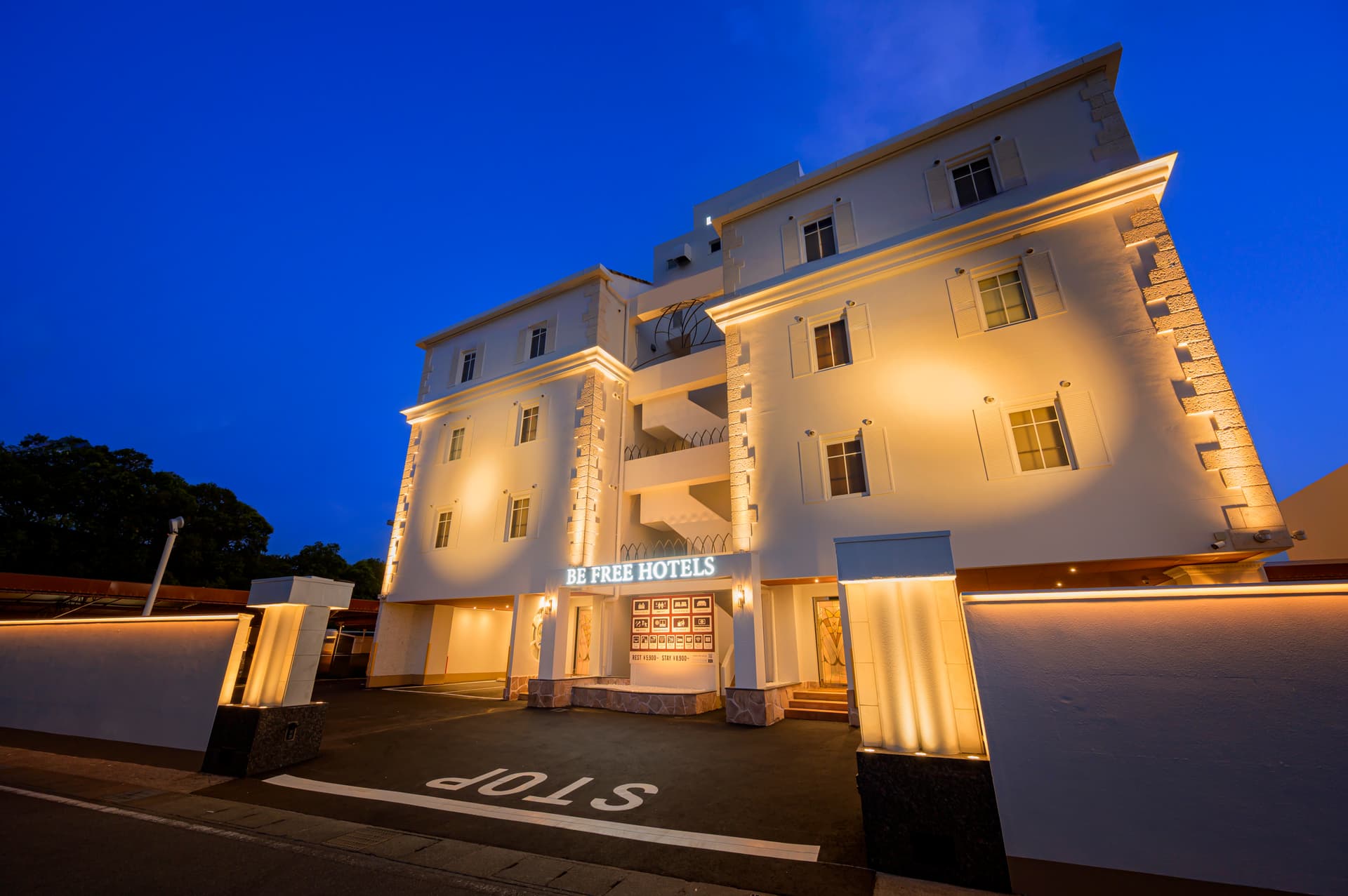 ビーフリーホテルズ甲府