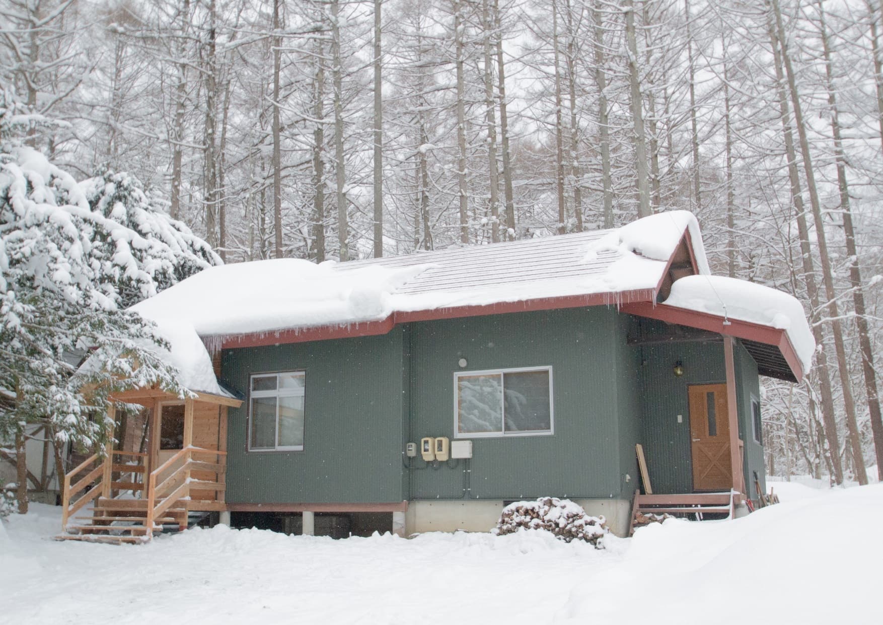 藤間千松庵　山荘ゆきつばき