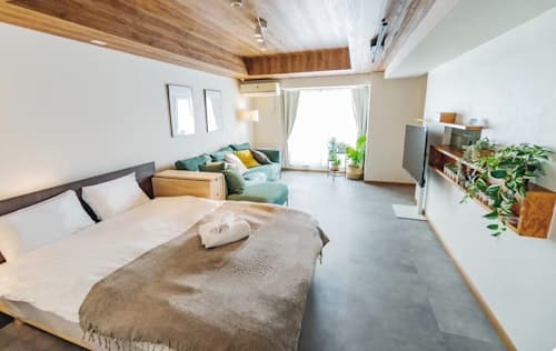 中島公園駅から徒歩１分ＡＭＳタワー中島／民泊