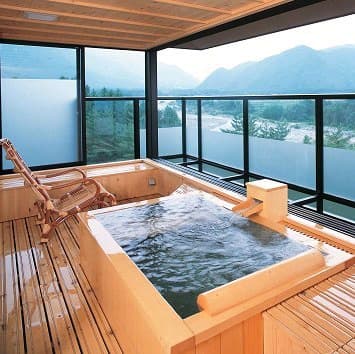 大町温泉郷　緑翠亭　景水 2