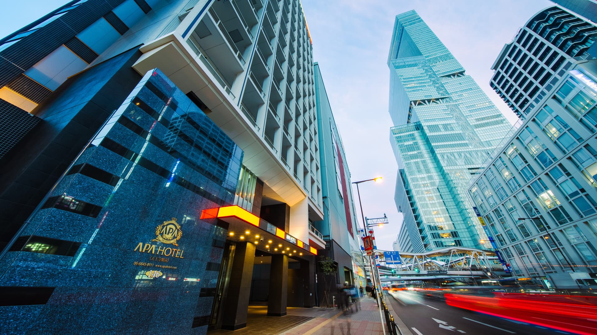 アパホテル〈天王寺駅前〉（全室禁煙）