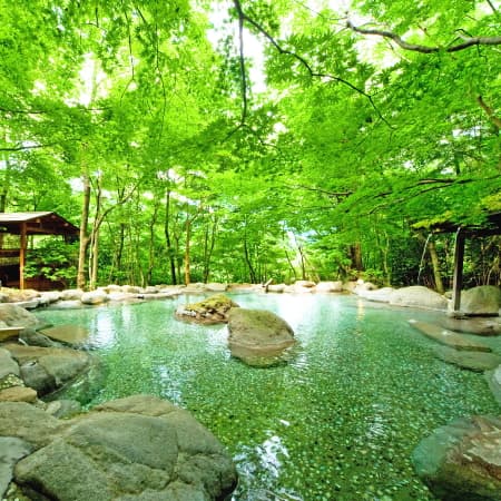 由布院温泉　おやど　二本の葦束 2