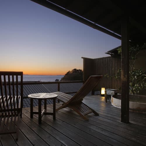 西伊豆土肥温泉　森の入り江の離れ宿　無雙庵　枇杷 2