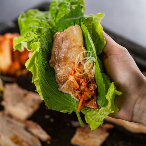 韓国料理　焼肉　陸海空