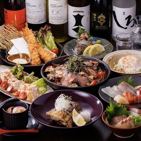 鮮魚と炭火 お川