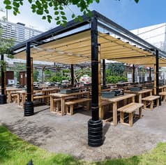 旅するビアガーデン Hello 新宿BBQ ビアガーデン 2