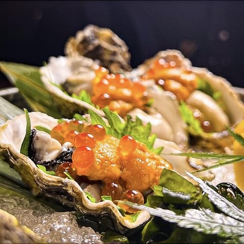 全席喫煙可　広島県産牡蠣とコウネ料理　居酒屋　獅子奮迅（ししふんじん）