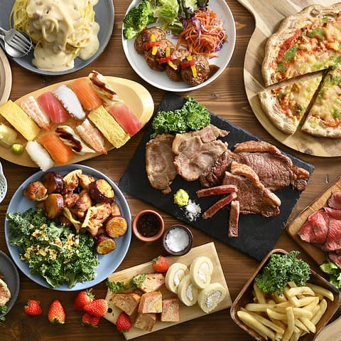 ザブッフェ ニューマーケット イオンモール 広島府中