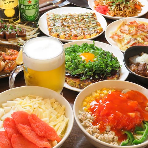 もんじゃおこのみやき ダボハウス