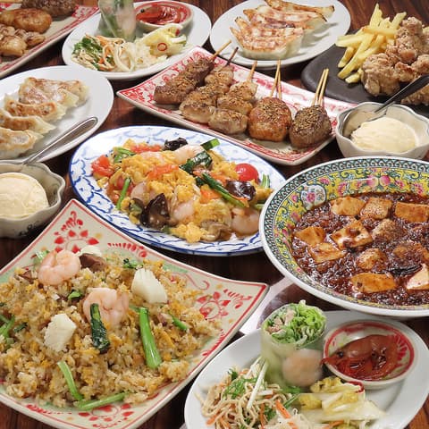 炭火串と小皿料理　ななし食堂