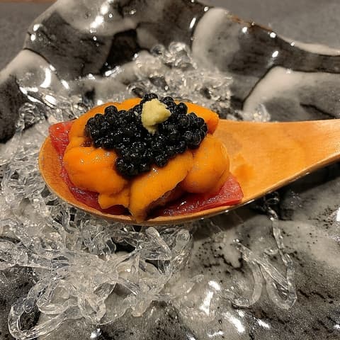 和食と日本酒 黒丸