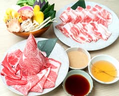 あぐー豚・石垣牛・島野菜　黄金だし　しゃぶき　石垣島 2