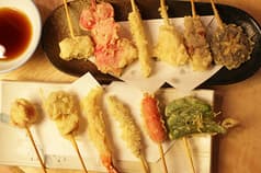 日本酒と串天 座へそ 新橋店 2