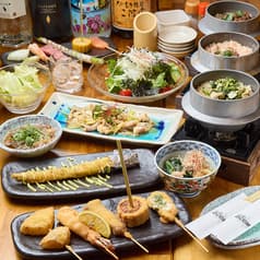 串カツと貝だしおでん　串揚げ酒場　かわの屋　梅田堂山店 2