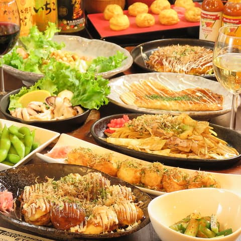 粉もんバル てんぐや 花園