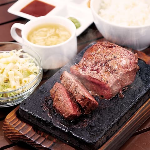 溶岩焼きステーキ やっぱりステーキ