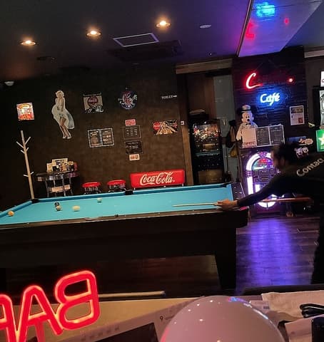 Cafe & Pool Bar Contact コンタクト