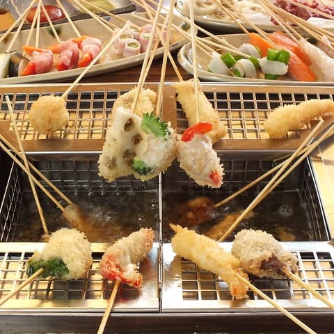 串かつ食べ放題 串まる 天保山マーケットプレース店