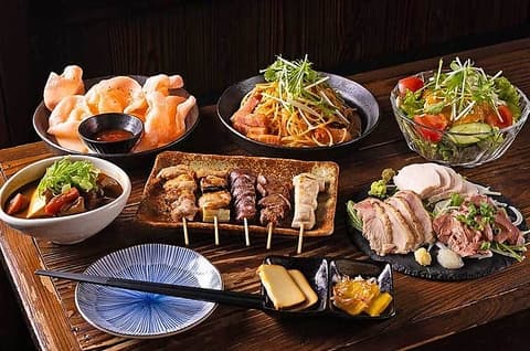 炭火やきとり鶏彩