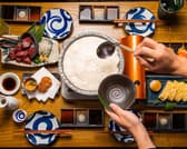 串揚げとろろ鍋 華金 川崎 3