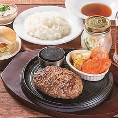 炭火粗挽きハンバーグ 黒牛セブン7 2