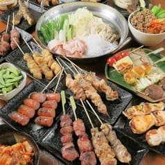 炭火焼き鳥 蝶々結び 2