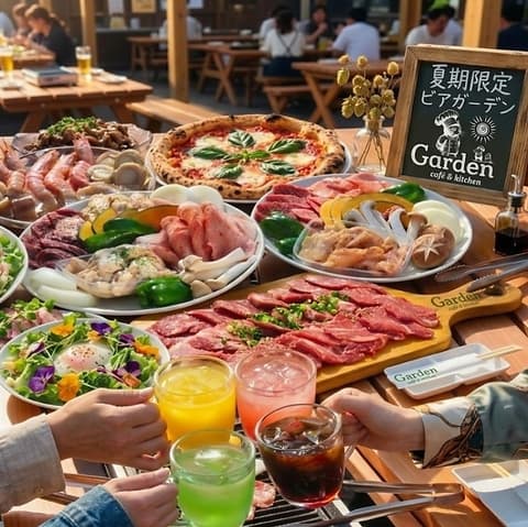 ガーデンのビアガーデン