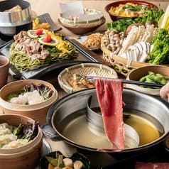 しゃぶしゃぶ 瓦そば 茶寮 福の花 下関海峡メッセ 2