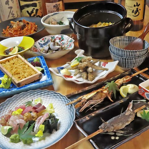 原始焼 漁り火 いさりび