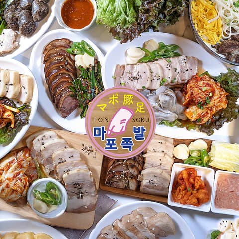 新大久保 韓国横丁 マポ豚足