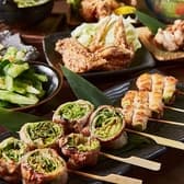 炭火焼鳥と豚肉野菜巻き串 焼きんしゃい 大正店 3