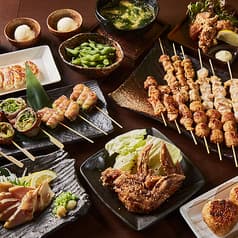 炭火焼鳥と豚肉野菜巻き串 焼きんしゃい 弁天町店 2